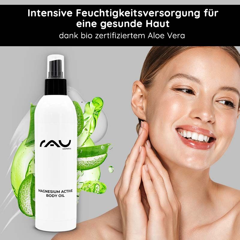 RAU Cosmetics Magnesium Active Body Oil - Limited Edition