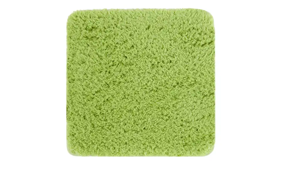 HOME STORY Badteppich Curly 50 cm Grün
