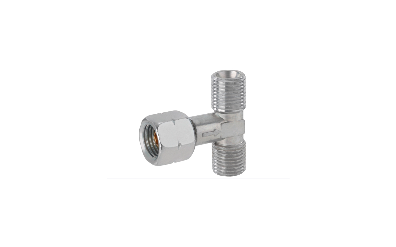 GOK Doppelabzweigstück G 1/4 LH auf 2 x G 1/4 LH