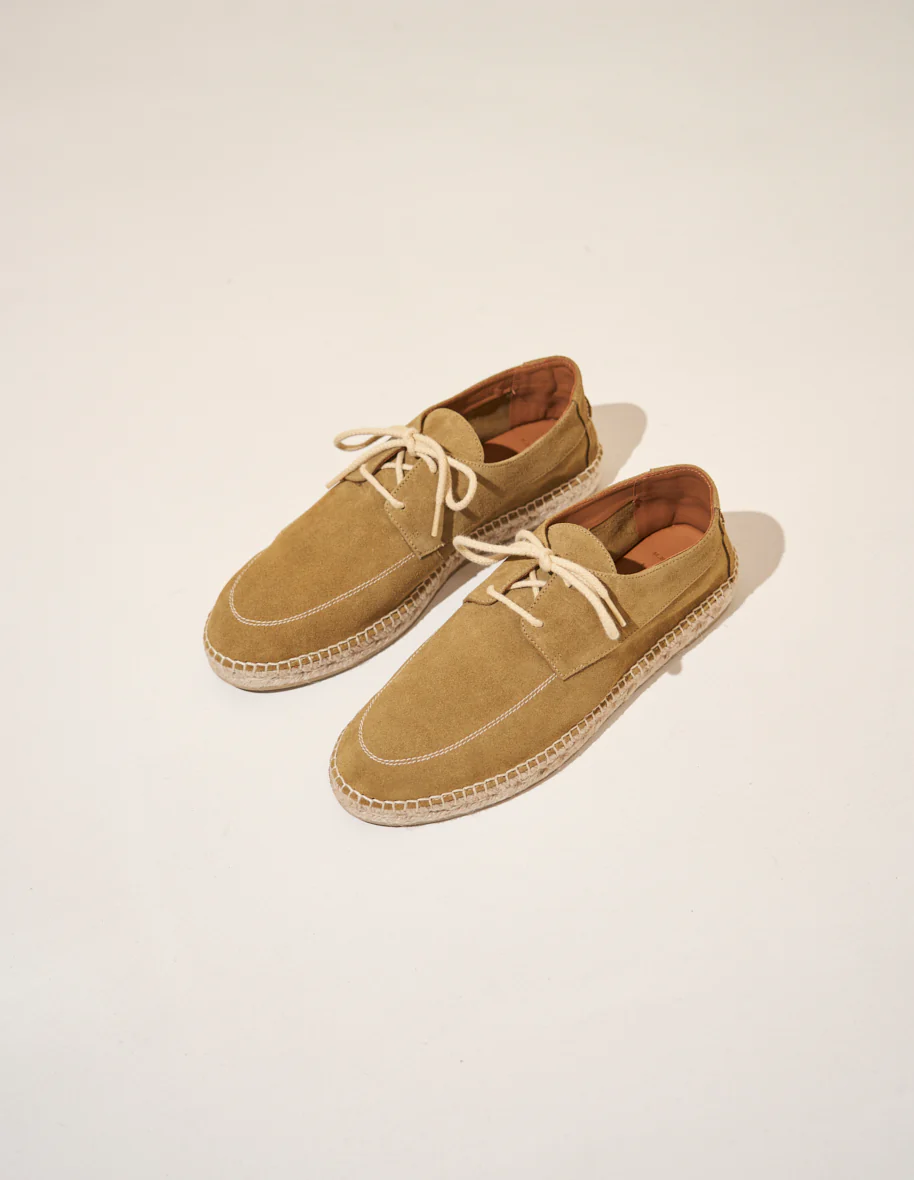 Espadrilles Charles - Suède kaki
