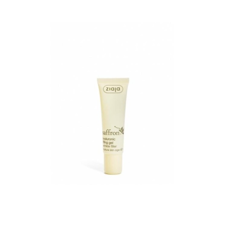 Ziaja Saffron Gesicht/Hals/Dekolleté-Gel mit Hyaluronsäure Lifting 60+ 30 ml