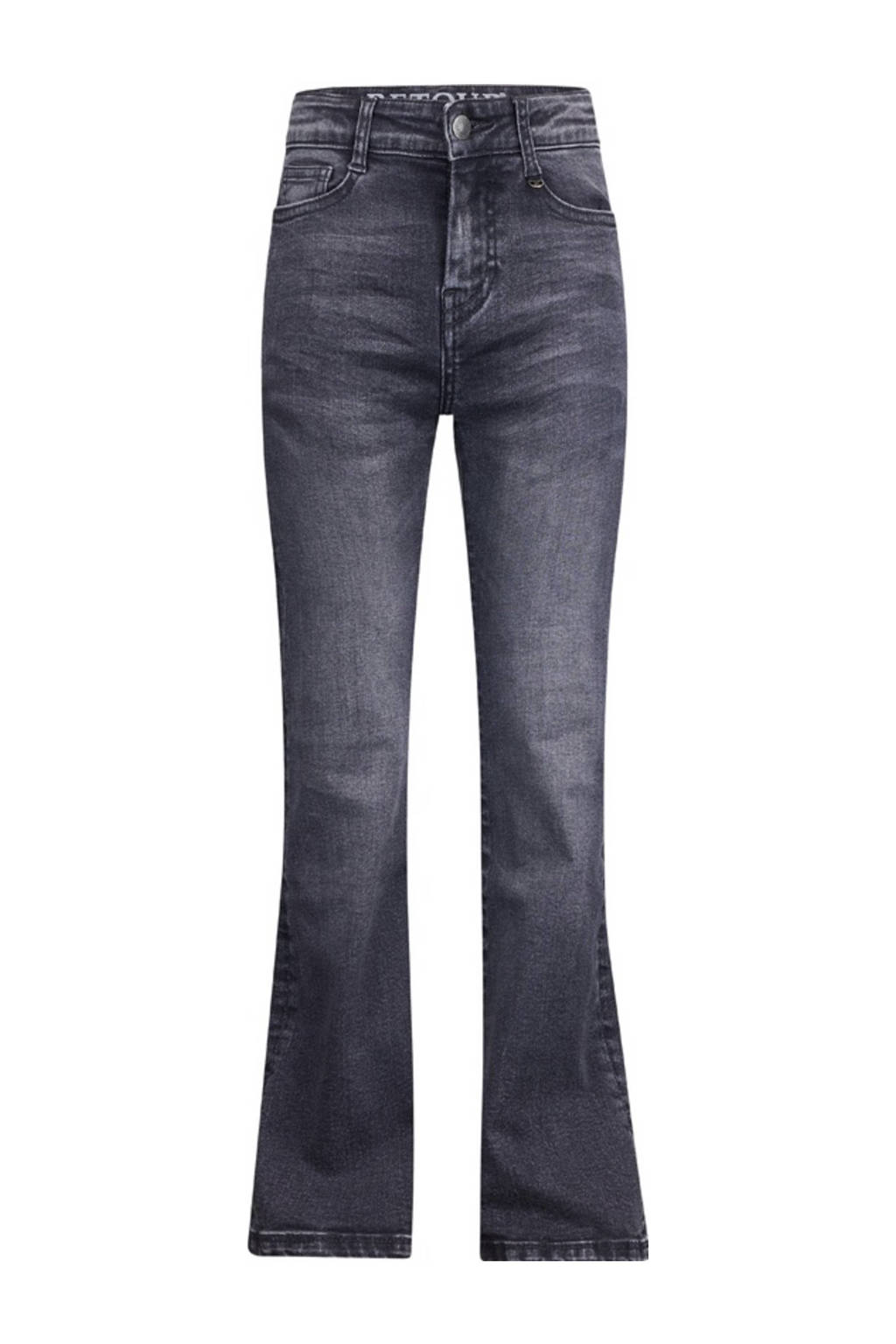 high waist flared jeans Sidi flare medium grey denim