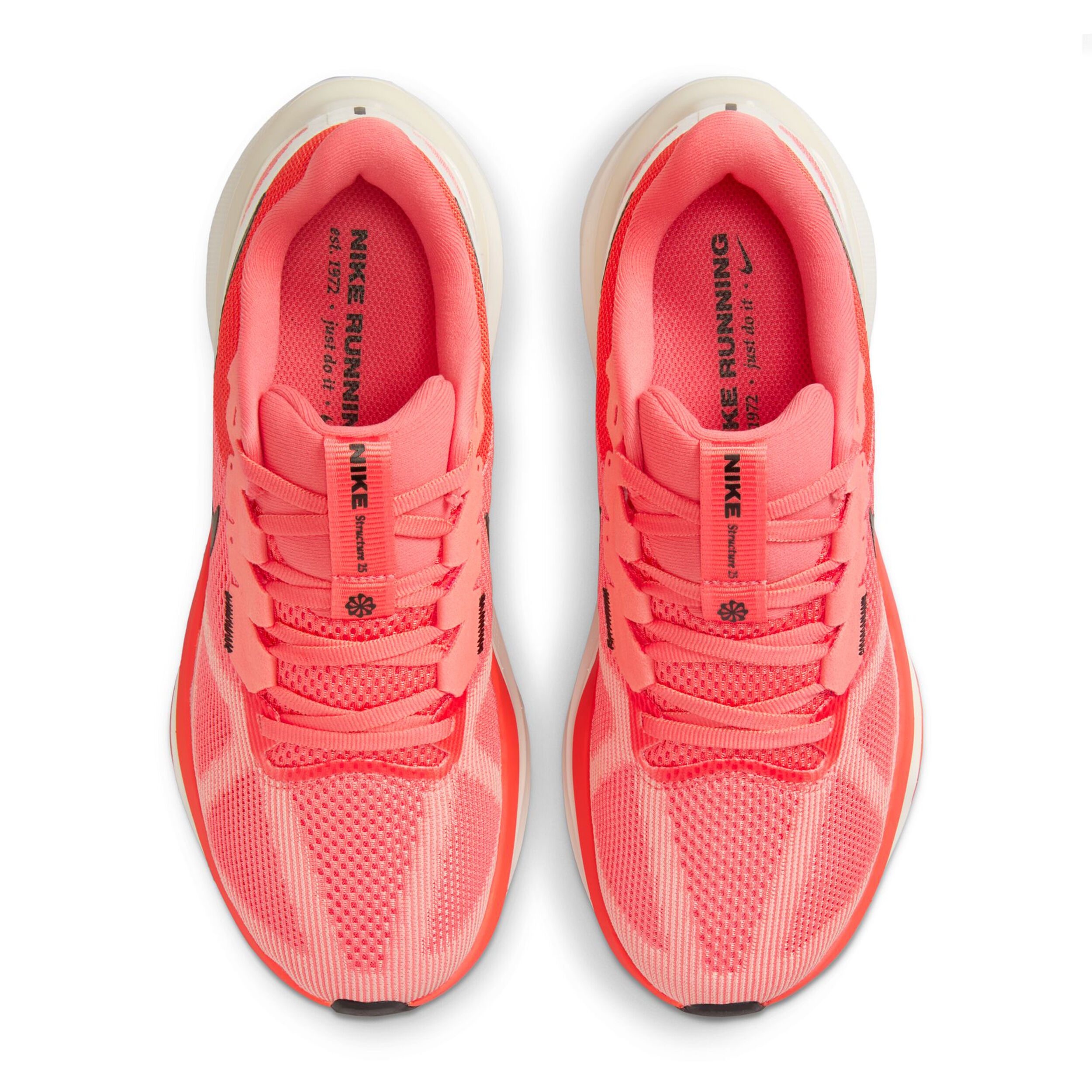 Nike Structure 25 Chaussure De Running Avec Stabilisateurs Femmes - Corail , Abricot