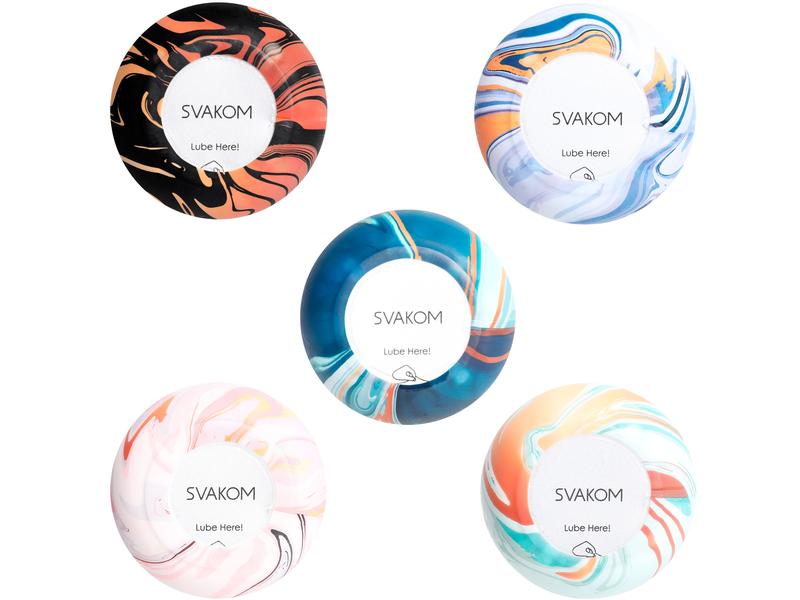 Svakom Masturbator Hedy X Mixed Textures 5 Stück Hochwertiges Sextoy für Männer