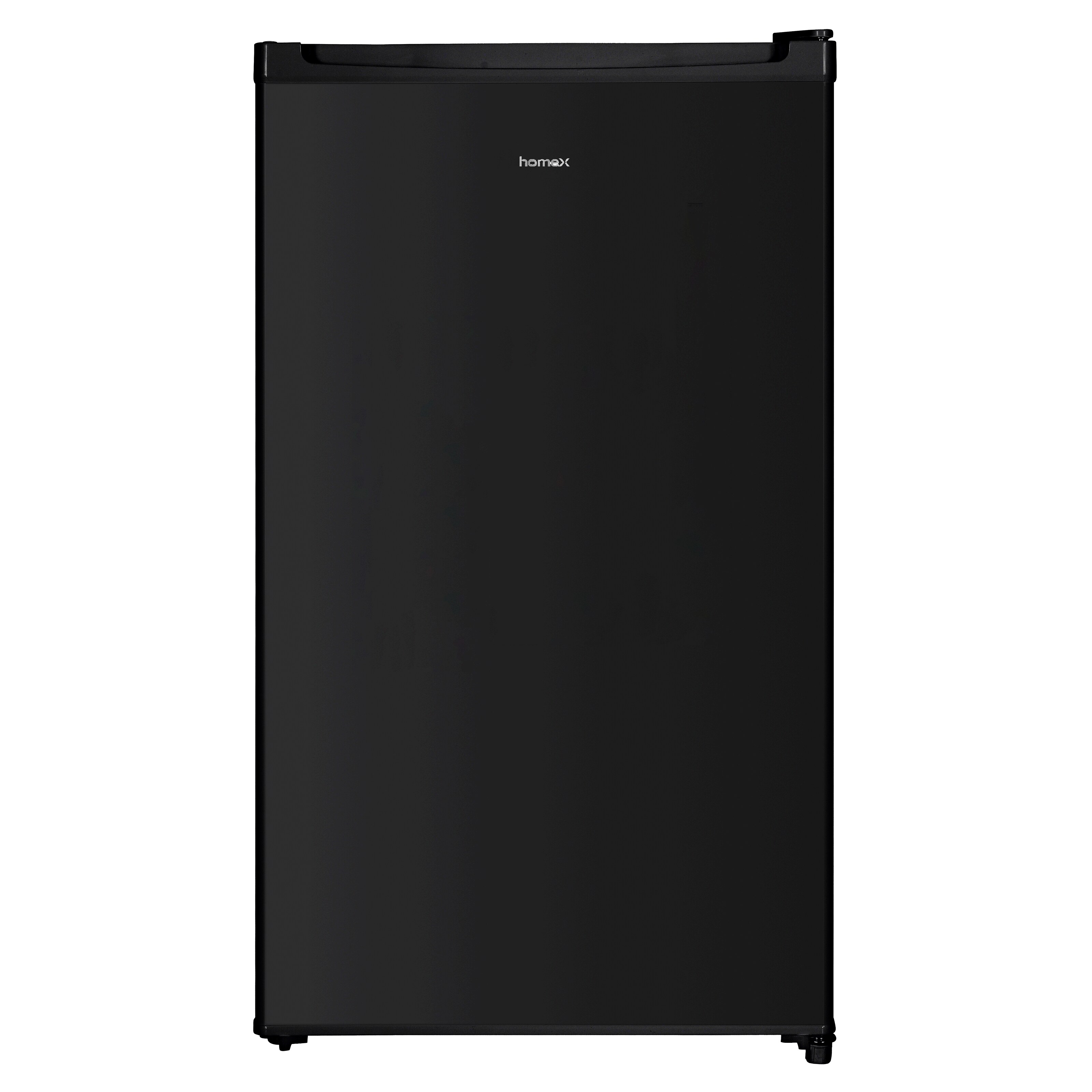 homeX Kühlschrank ohne Gefrierfach, 90 Liter Gesamt-Nutzinhalt, Freistehend, CS1014-B schwarz