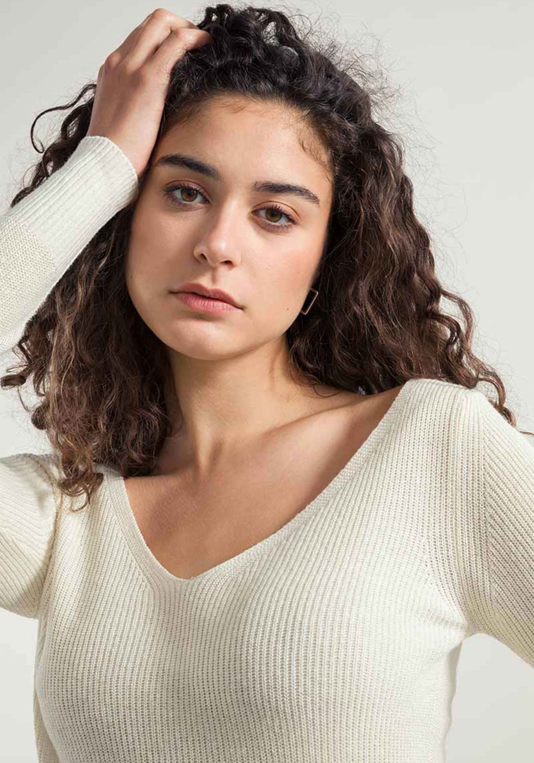 Rifo Pullover Giselle White Grezzo