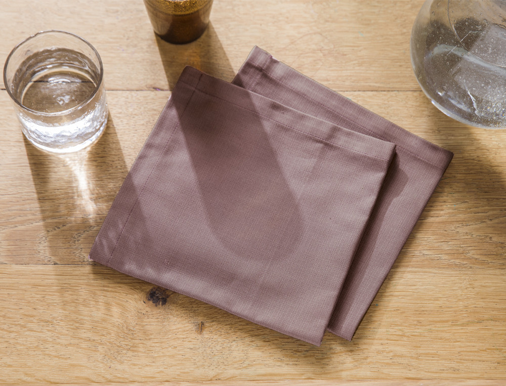 Lot de 2 serviettes de table-Farandole