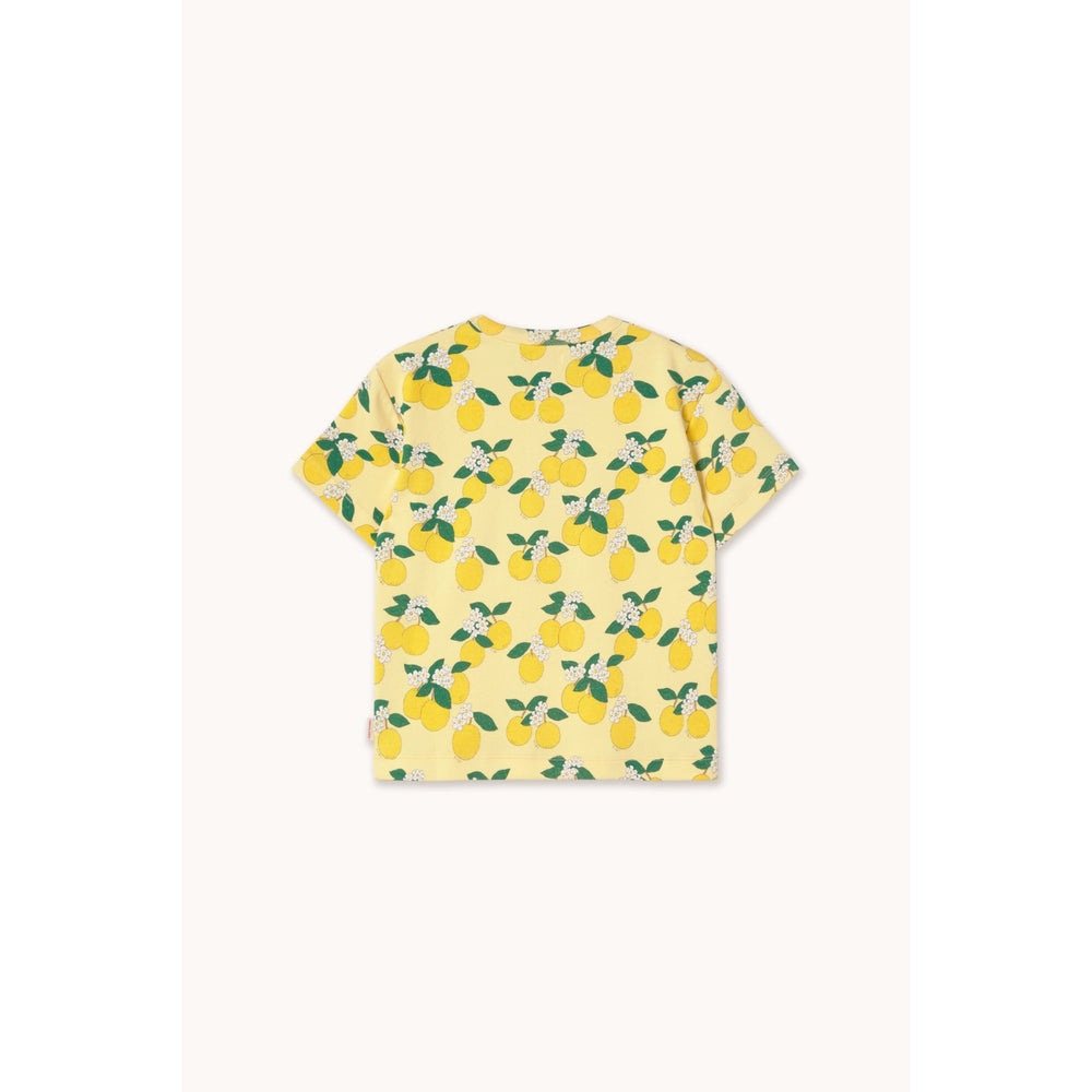 Køb TinyCottons Mellow Yellow Oranges Rib Tee
