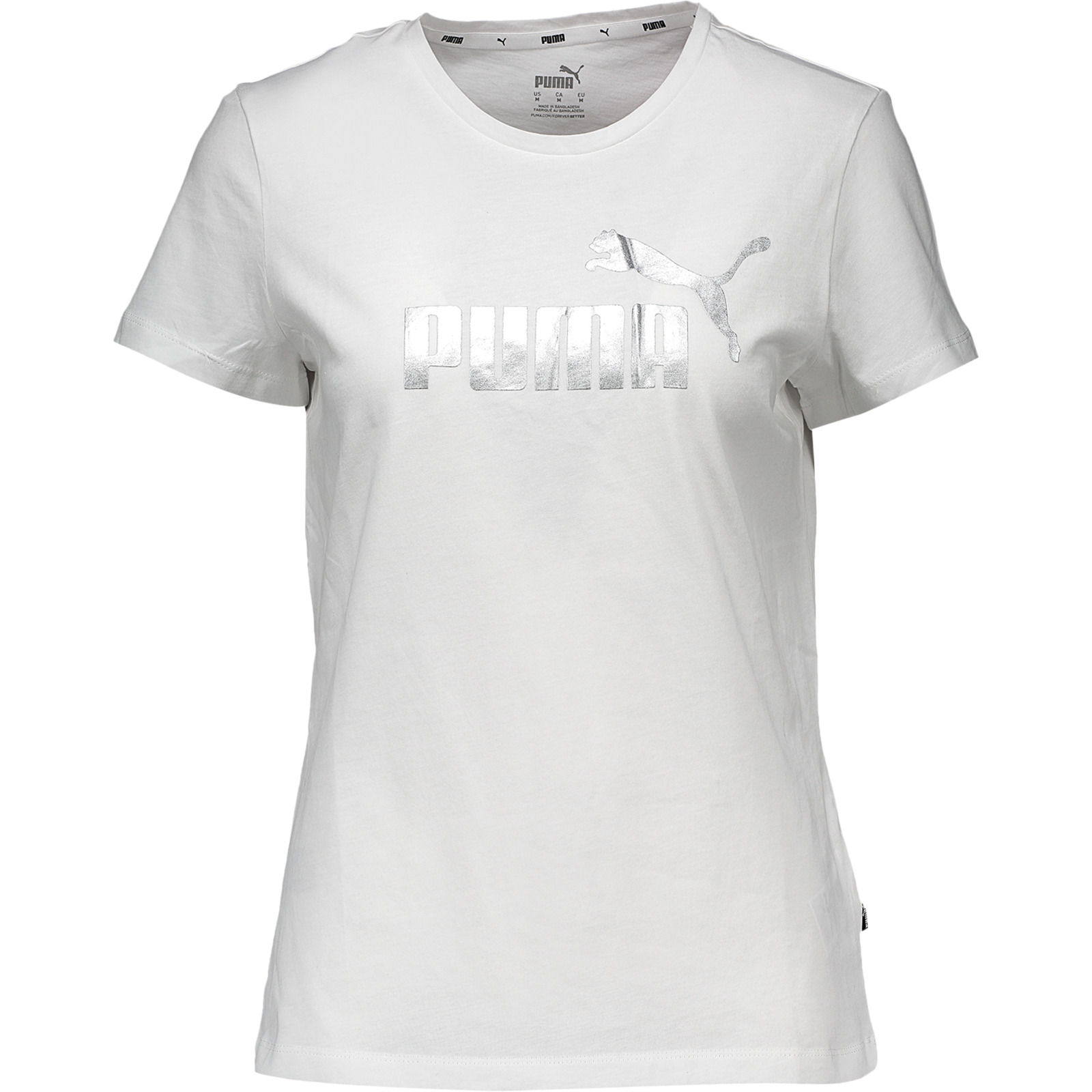 Puma Ess Metal Logo Tee Da, mint, L