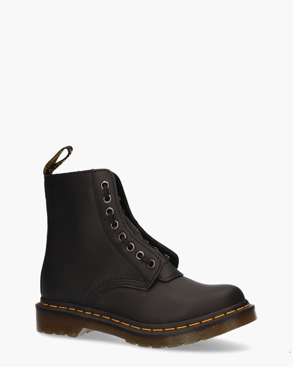 Dr. Martens 1460 Pascal Front Zip Zwart Damesboots