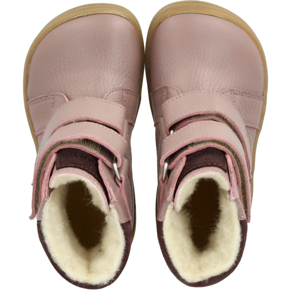 Køb Angulus Faded Rose/Aubergine TEX-støvle Med Funklende Glitterregnbue