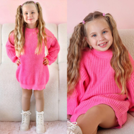 Keep me warm dress - roze