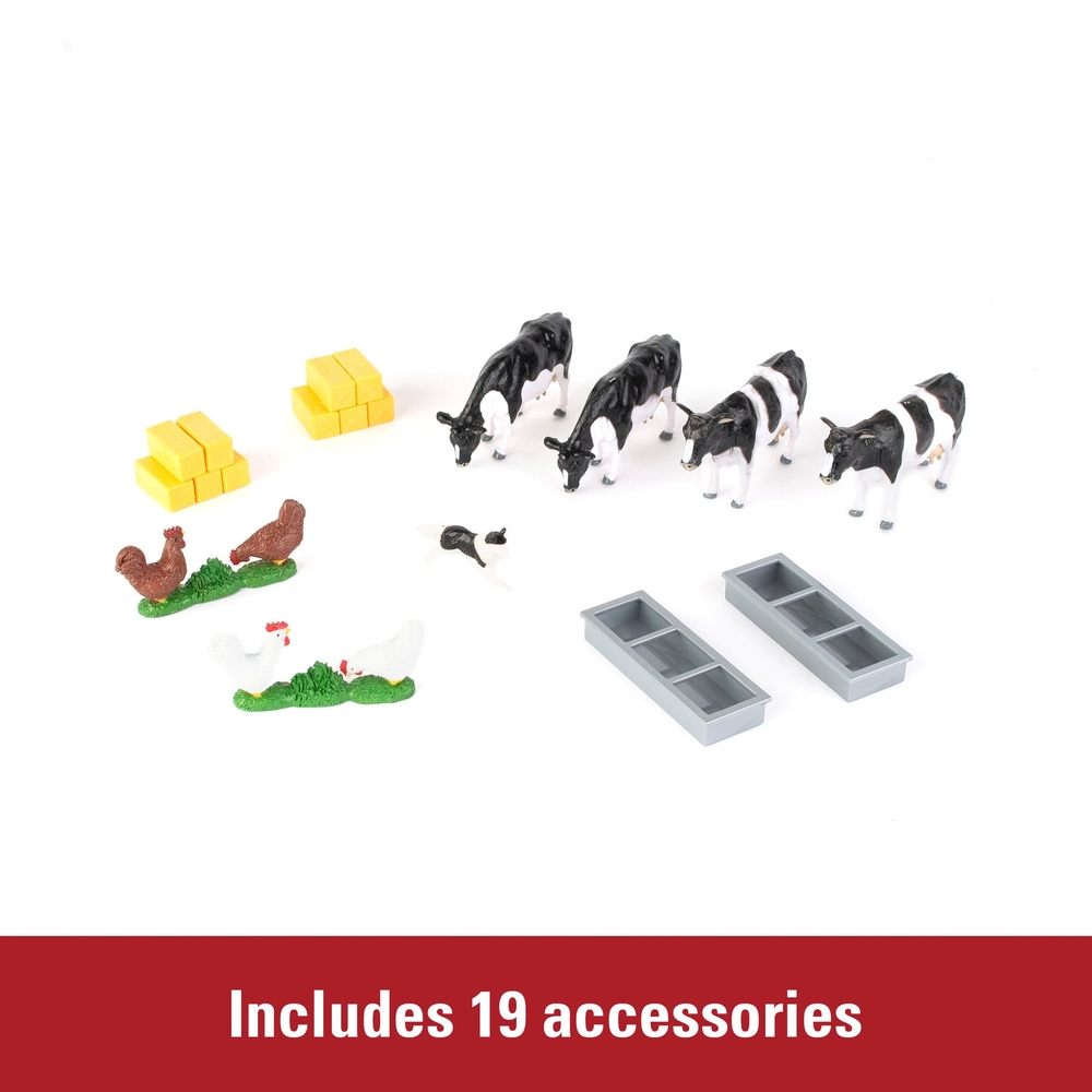 Britains Farm Gebäudeset mit Case Traktor