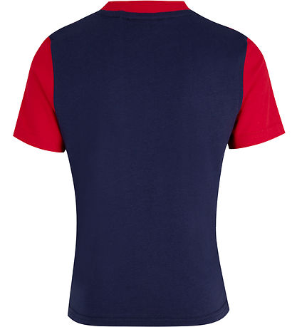 Fila T-shirt - Balimo - Blåck Iris/True Red/Bright White