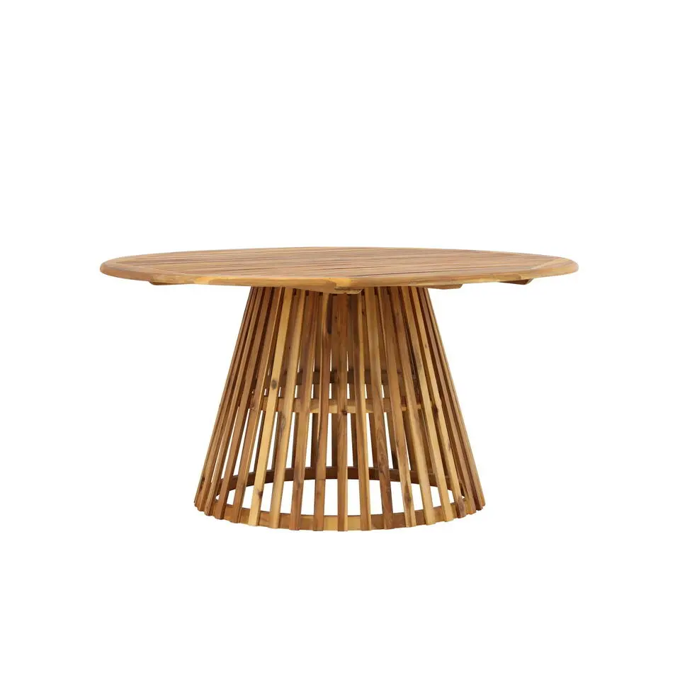 Eettafel Naturel Acaciahout - Ø150x75cm - Tucumán