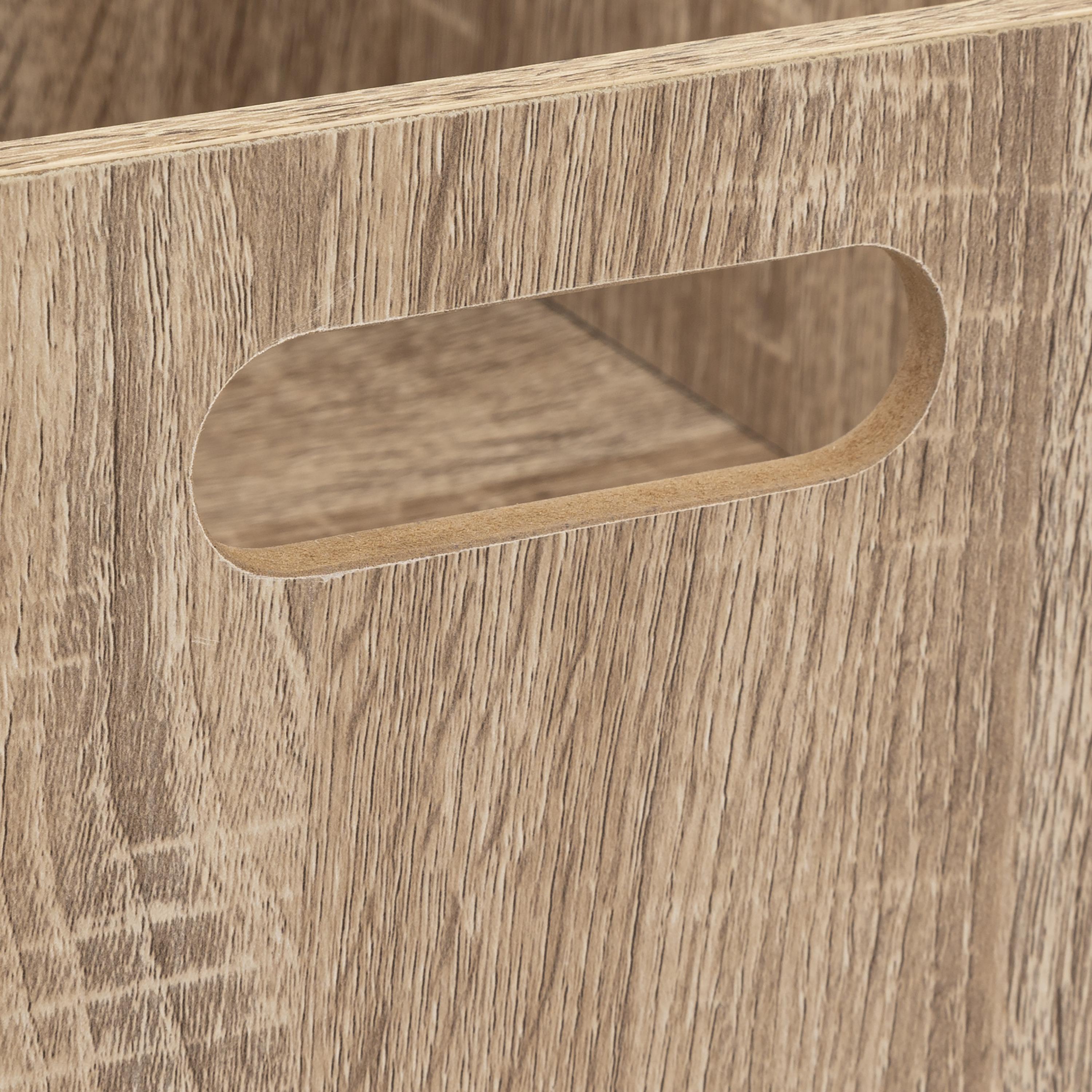 BOITE RANGEMENT 31X15CM BOIS NATUREL