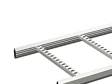 Kabelstige KHZP 400mm FZV 6m - Kabelstige KHZP 400mm FZV 6m korrosionsklasse C1,C2,C3,C4 - (6 meter)