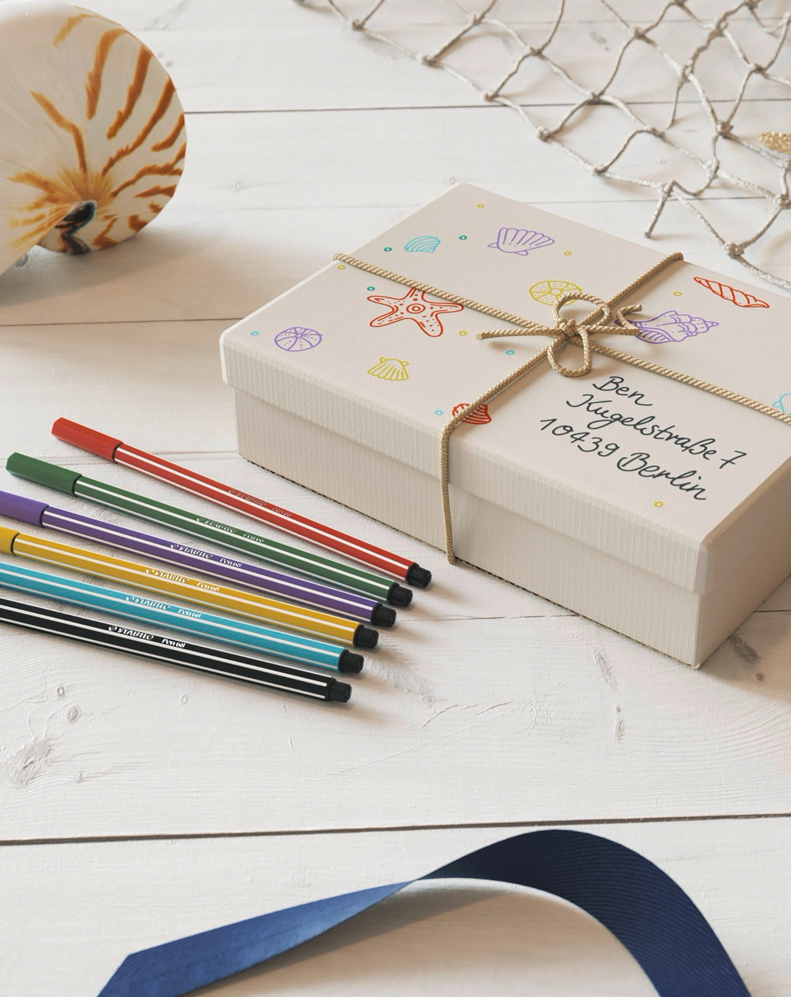 Premium-Filzstift STABILO® Pen 68 Zebrui 20er-Pack