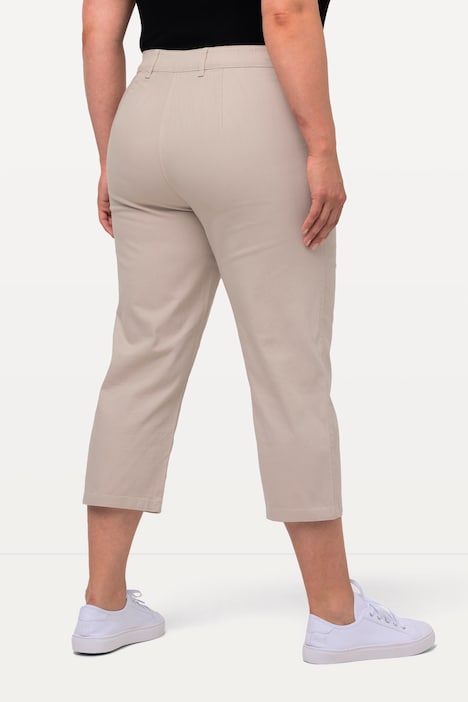 Hose Mony, wadenlang, Zipptaschen, Stretch