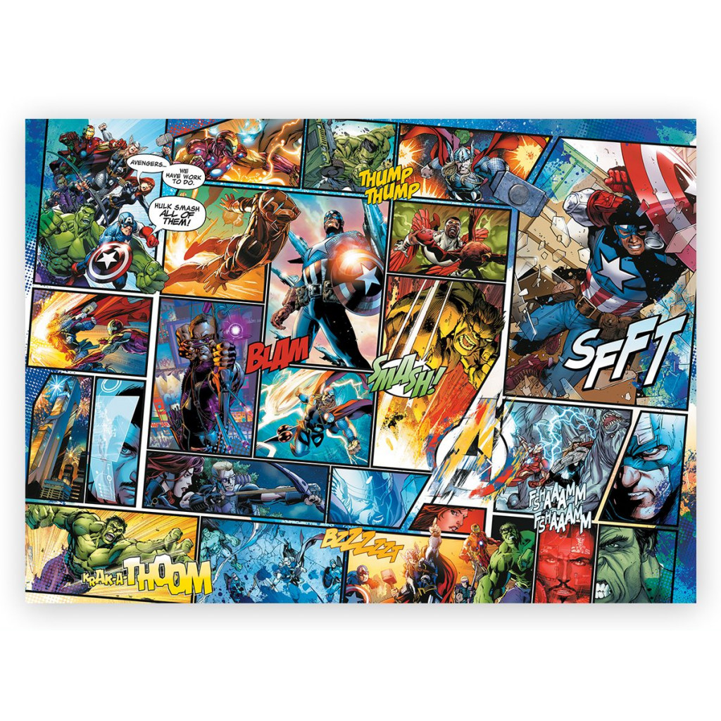 Puzzle en bois - Marvel Comics - 1000 Pièces