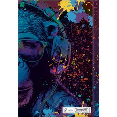 Carnet de notes 'Neon', A4, 96 feuilles, uni