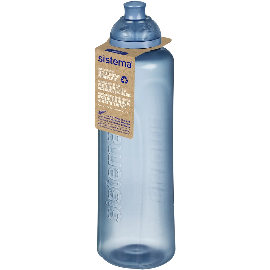 sistema® Trinkflaschen Set Swift, 2x 480ml