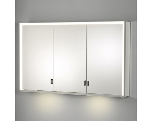 KEUCO Royal Lumos spiegelkast, 120 x 16,5 x 73,5 cm, gespiegeld, 3-deurs, LED, IP 24, 723
