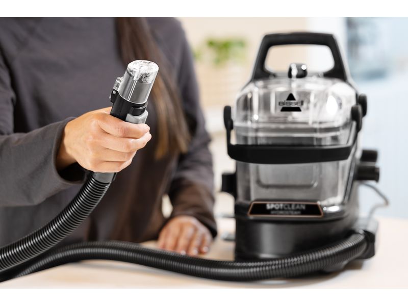 BISSELL Fleckenreiniger SpotClean HydroSteam Select Schwarz Polster- und Teppichreiniger