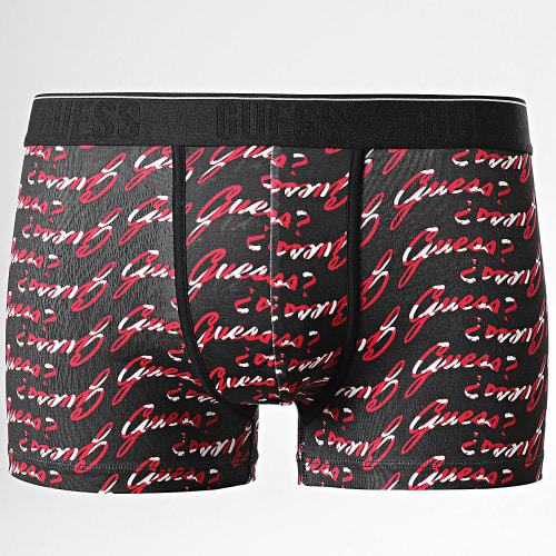 Lot De 3 Boxers U3BG25 Noir Blanc Rouge