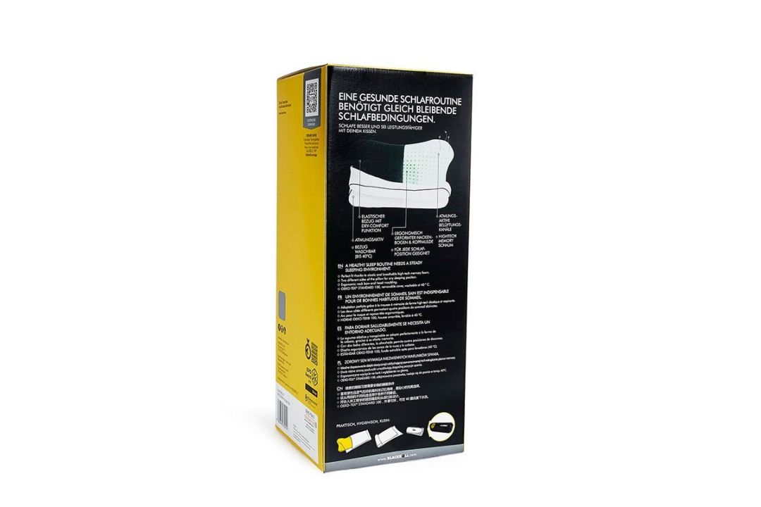 Kopfkissen Recovery Pillow Borussia Dortmund LIGHT - GREY