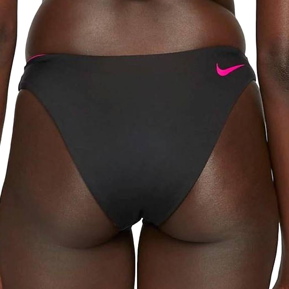 Nike Bas de maillot de bain Noir/Rose Femme Nike Reversible