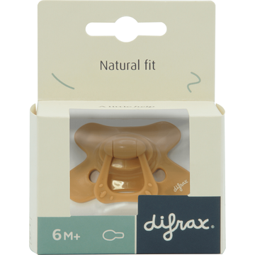 Difrax Fopspeen Natural 6+ Maanden Unisex