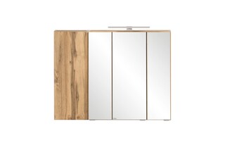 Bad-Spiegelschrank GENT braun MDF-Tür rechts