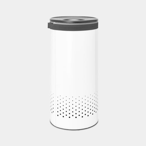Wasbox, 35 liter, kunststof deksel - White