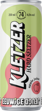 EEUWIGE JEUGD HARD SELTZER KLETZER APPLE JUICE 12X25CL