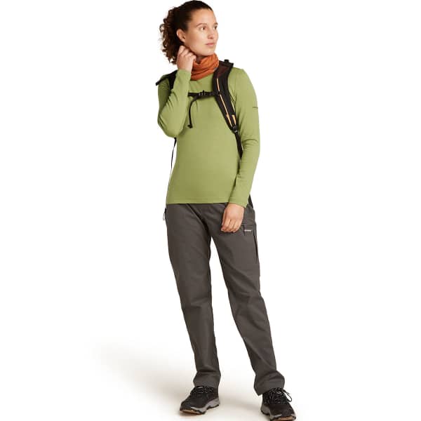 T-shirt thermique ICEBREAKER W 260 TECH LS CREWE OLIVE