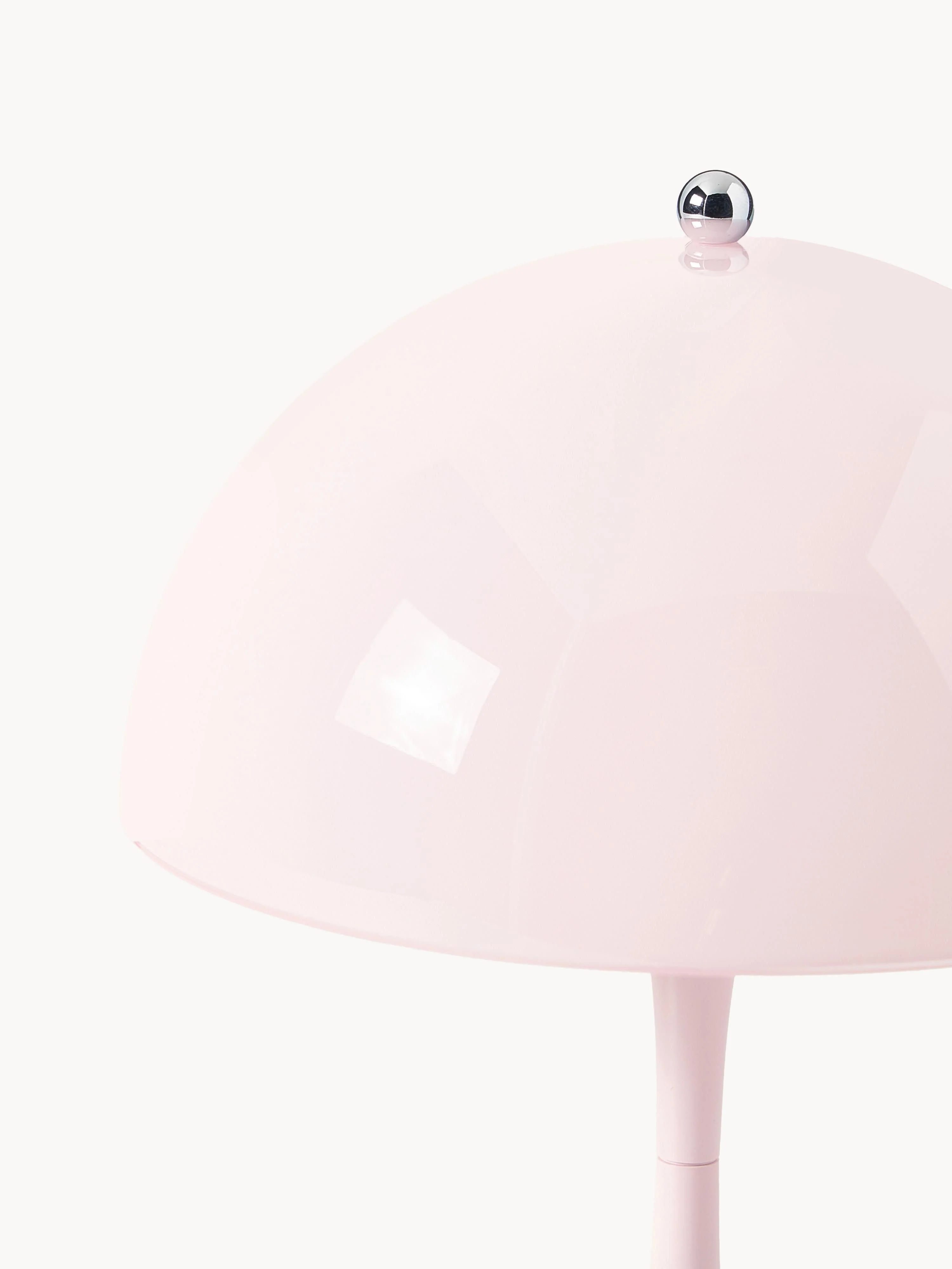 Kleine draagbare LED-tafellamp Panthella 160, design Verner Panton