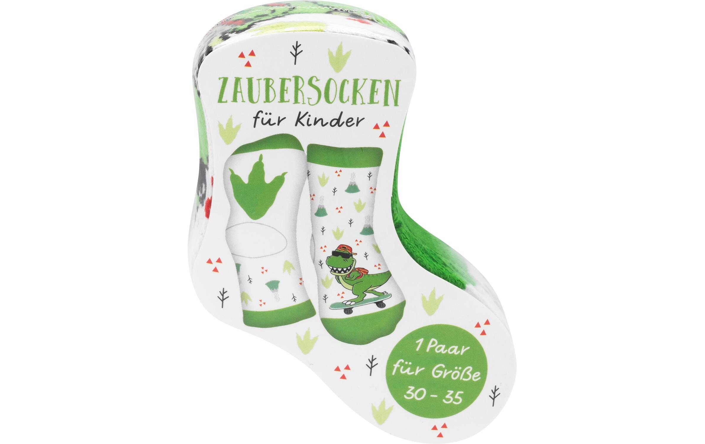 Socken Dinosaurier Grösse 30 - 35Zaubersocken