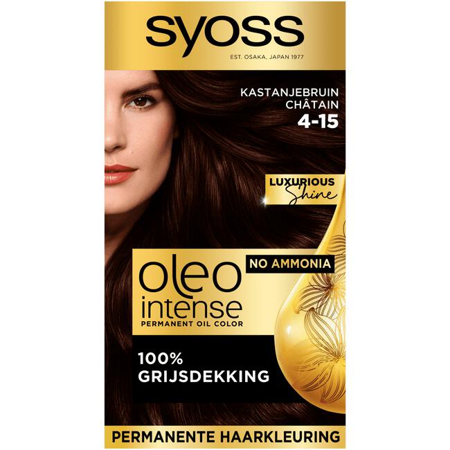 Syoss Oleo Intense 4-15 Chestnut Brown