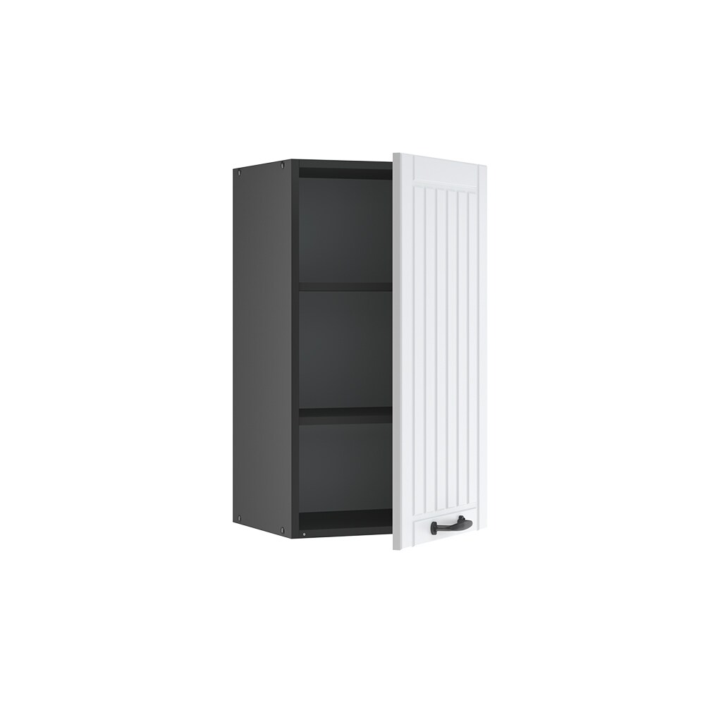Vicco Hängeschrank 40 cm FAME Line Küchenschrank Küchenzeile Landhaus Weiß Anthrazit