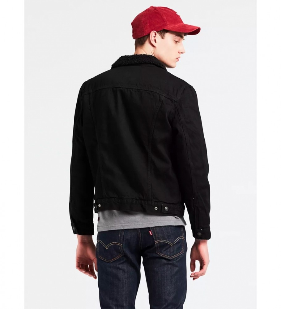 Jaqueta Sherpa Tipo 3 da Levi's, Preta
