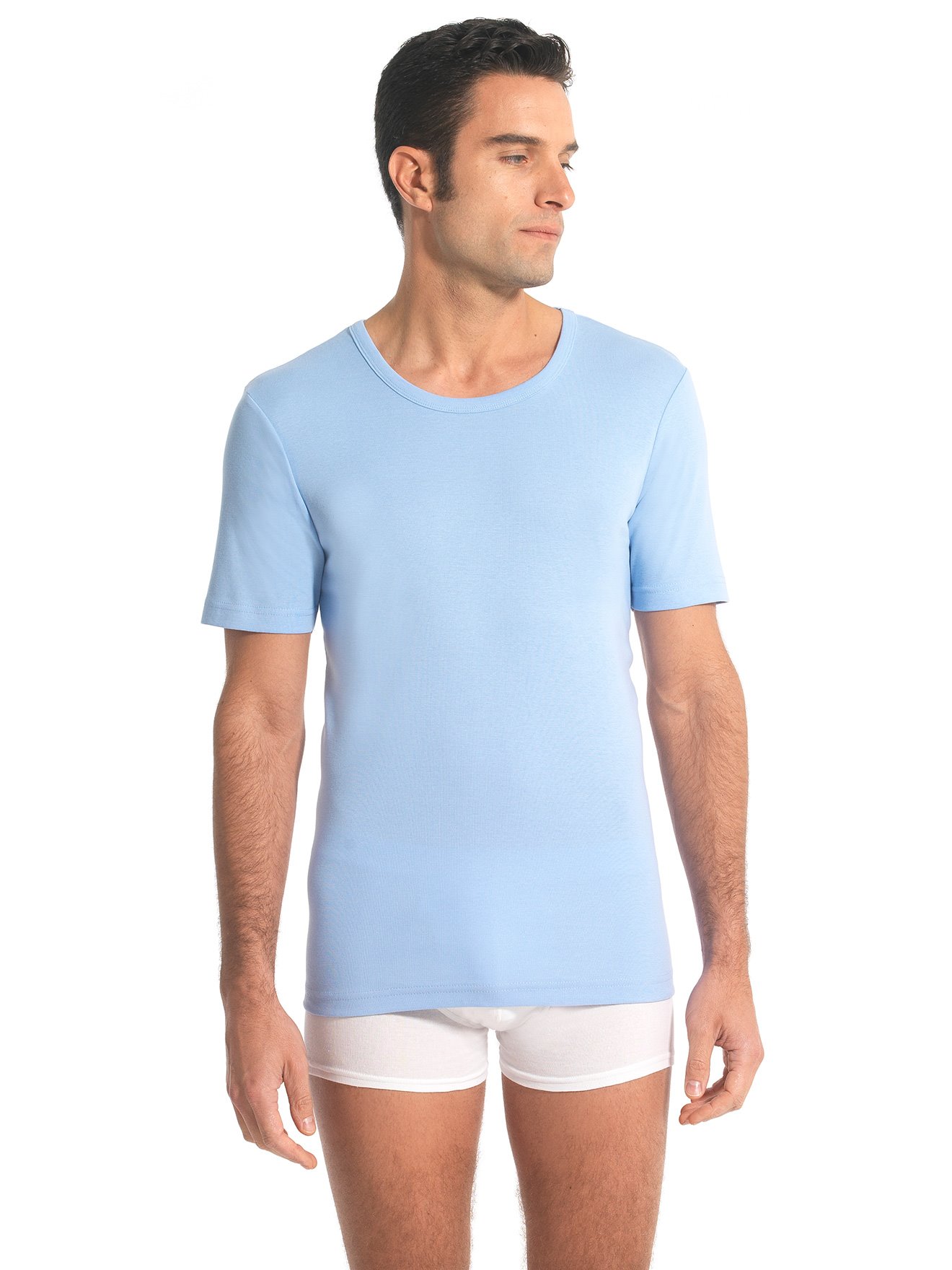Maillots col rond lot de 5