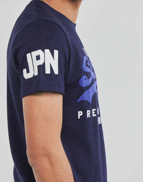Superdry - VL TEE - Bleu