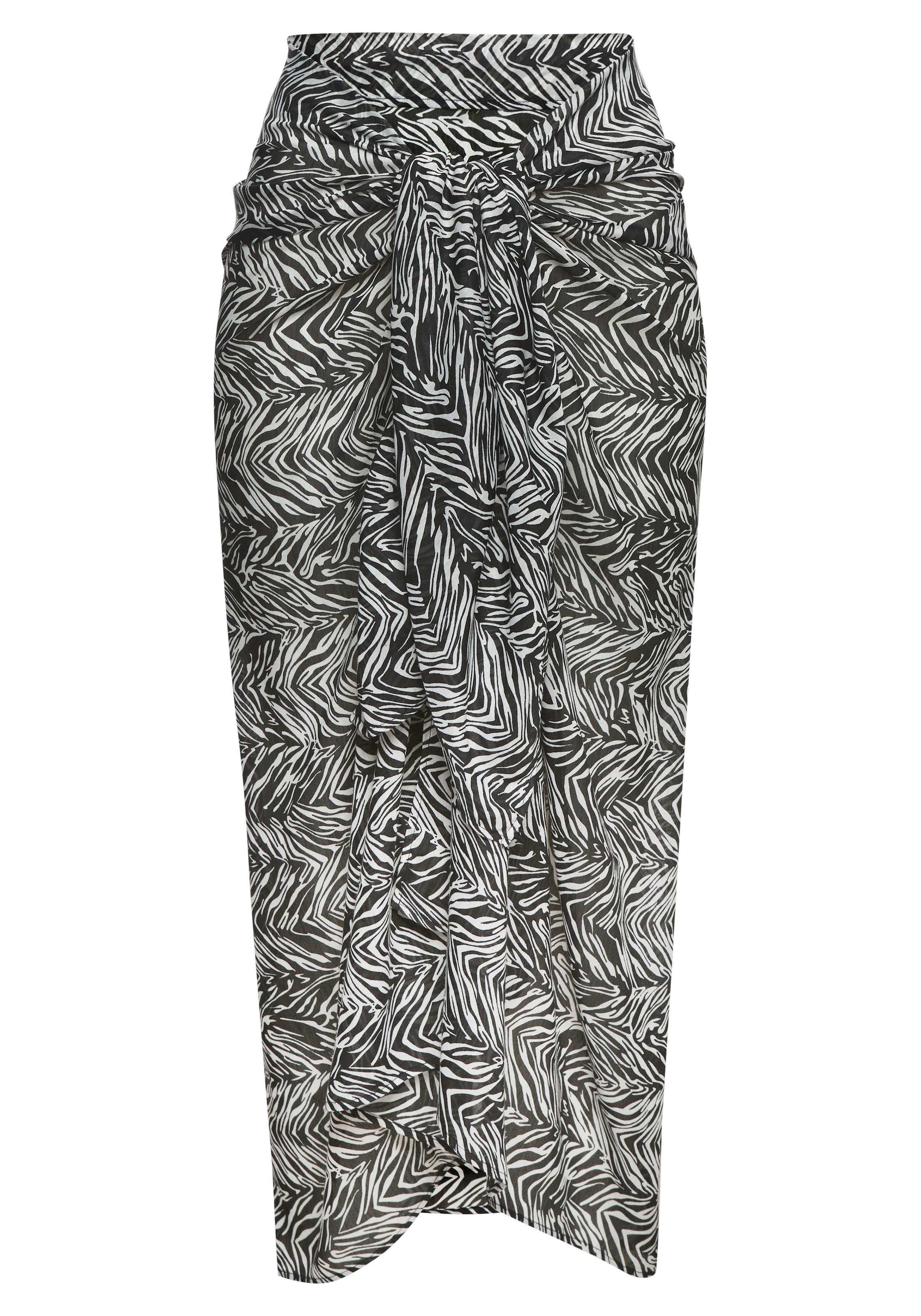 s.Oliver Strandrock mit Animalprint