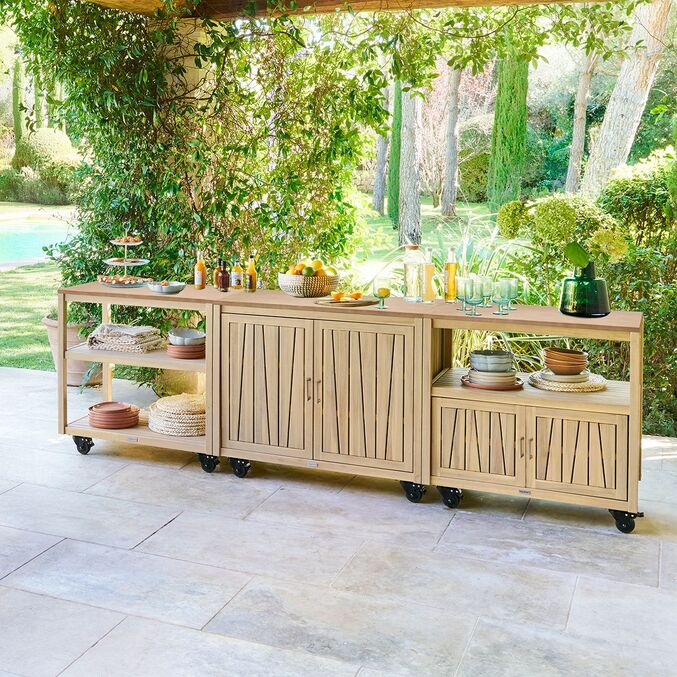 Cuisine d'été LODGIA Beige