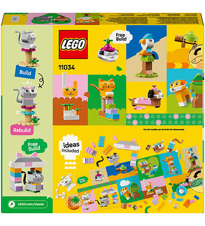 LEGO® Classic+ - Kreative Tiere 11034 - 450 Teile