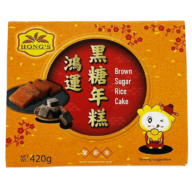 Hong's Bruine Suiker Rijstcake 420g