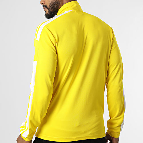 Veste Zippée A Bandes GP6465 Jaune
