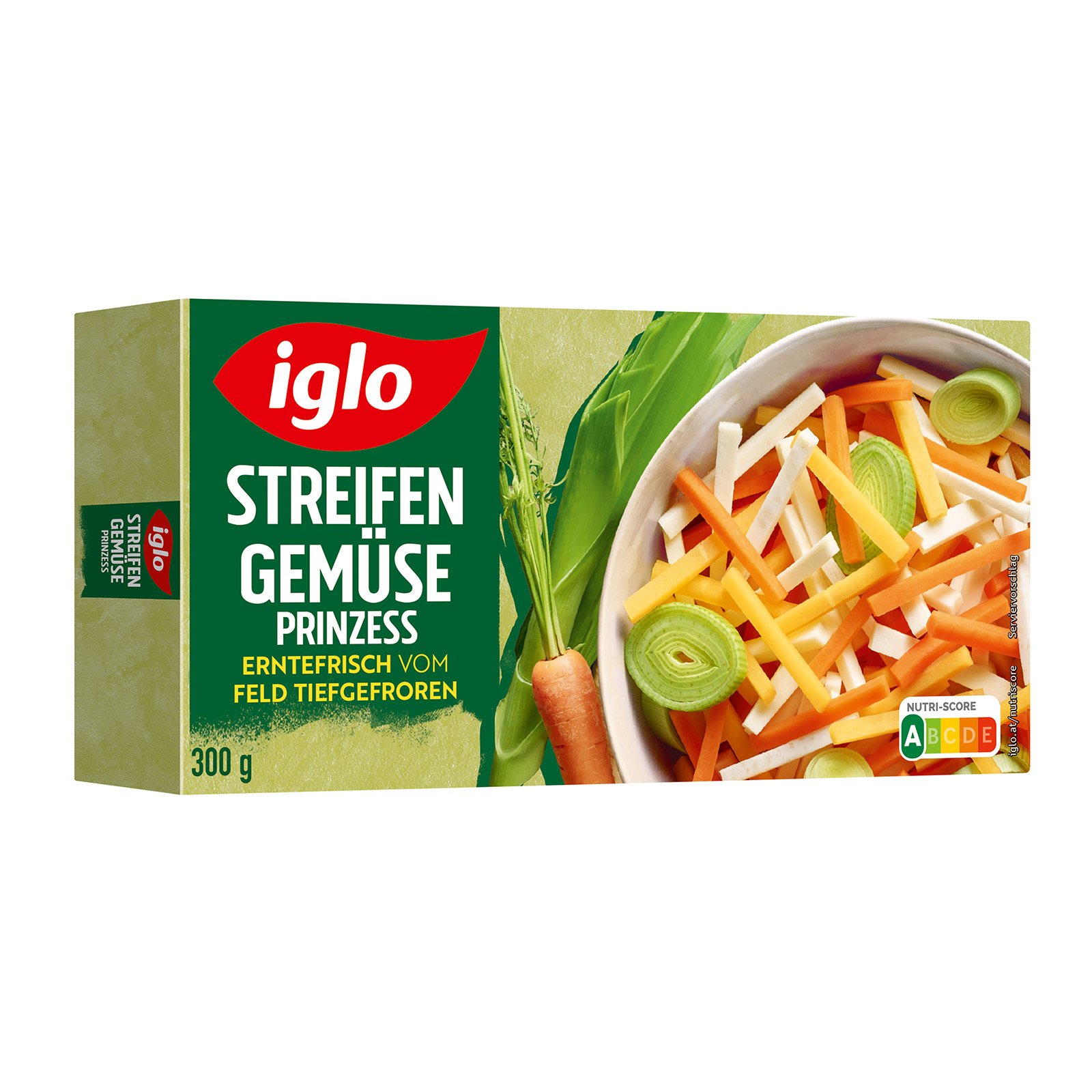 Iglo Streifengemüse Prinzess