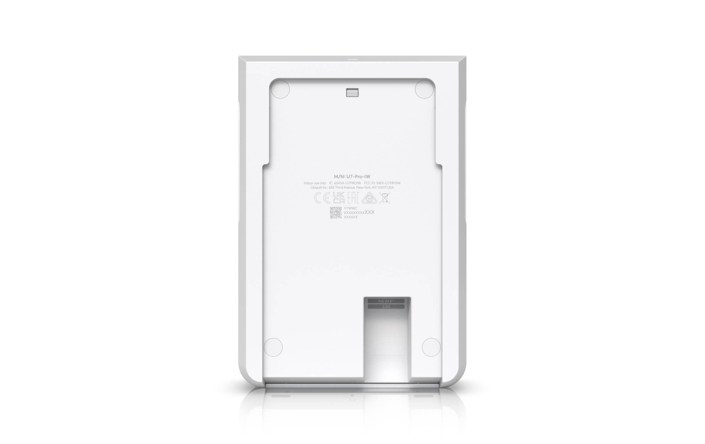 Mesh Access Point U7-Pro-Wall<br>Vielseitiges Wand-WiFi-6E-Zugangspunkt mit erweiterten Funktionen für optimale Netzwerkabdeckung und -sicherheit